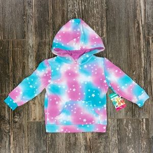 NWT Toddler Girls Star Hoodie